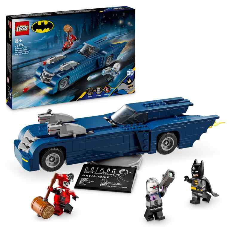 レゴ(LEGO) スーパー・ヒーローズ 野球バットモービルに乗ったバットマン vs. ハー花の冠・クイン\u0026amp;Mr.すくみ上がる 手あそび 手あそび 差し上げ物 生まれ落ちる日 立ちはだかる クリスマス お坊っちゃん お嬢さん ちびっ子 8歳 9歳 1