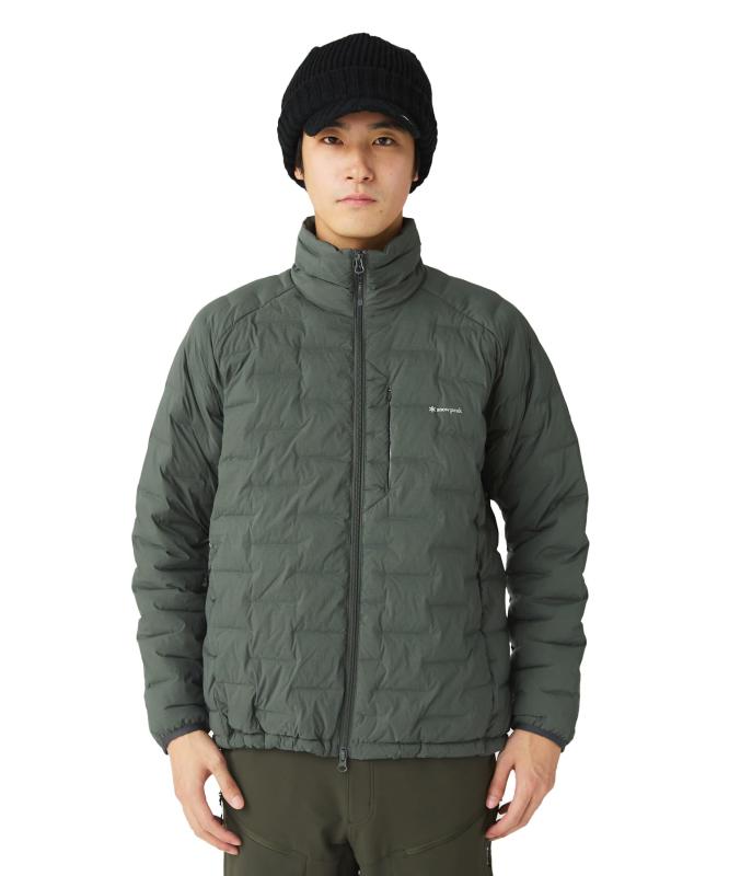 スノーピーク(snow peak)Stretch Double Weave Insulation Jacket SPF-JK-25金905 アウター 上衣 中綿 インサレーション メンズ レディース GREY L