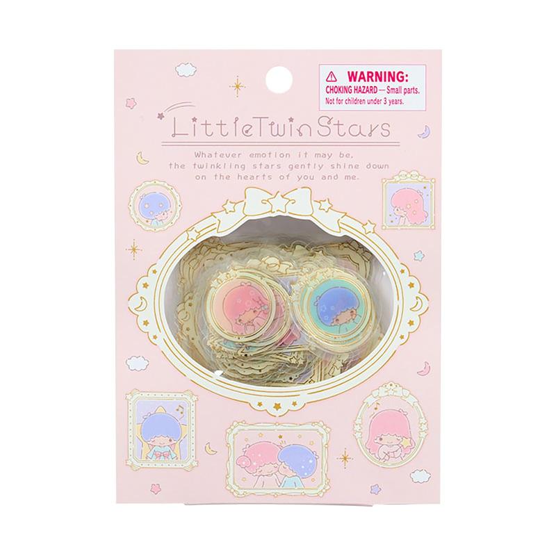 楽天市場】リトルツインスターズ ステッカーセット シール シンプル