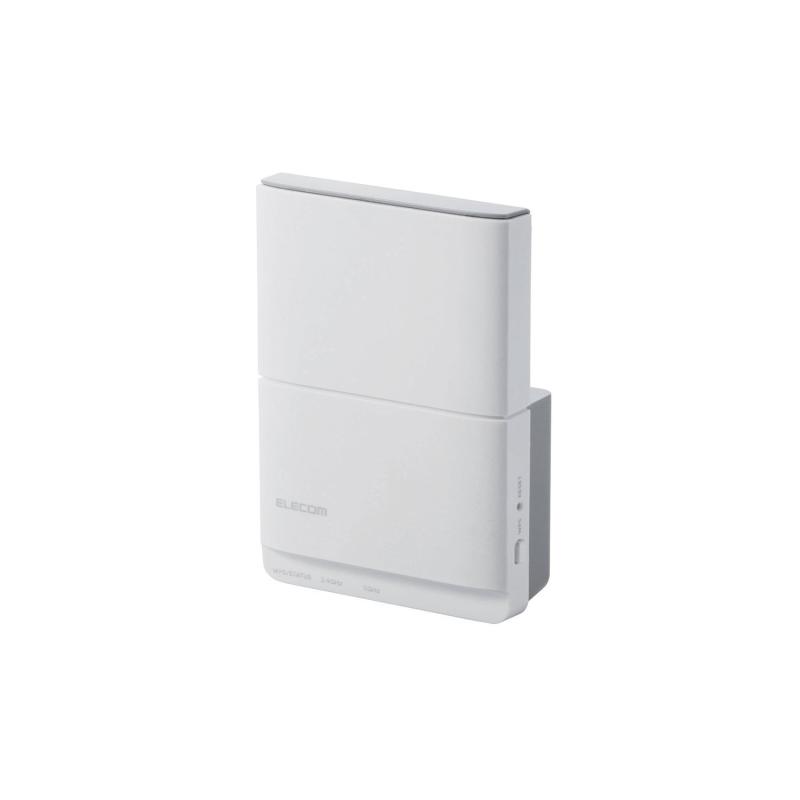 エレコム 無線LAN 無線電話ローカルエリアネットワーク 中継ぎ器 11ac/n/a/g/b 433+300Mbps 差し込み直挿し WTC-733HWH2 その他-日用品雑貨・文房具・手芸