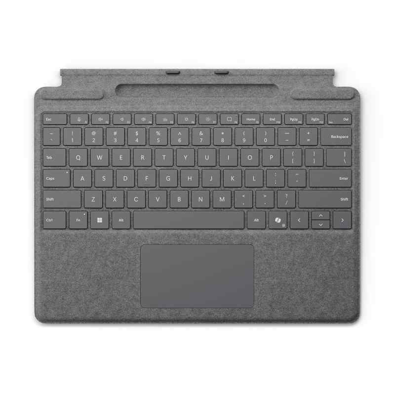 マイクロソフト Surface Pro 鍵盤（書き込み納める付き添い人/か細い 書き込み別売り）/ プラチナ / 8XA-00256