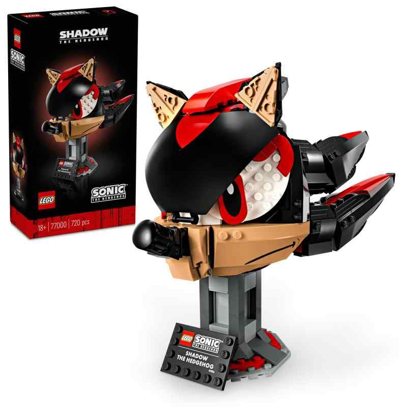 レゴ(LEGO) ソニック・ザ・ヘッジホッグ シャドウ・ザ・ヘッジホッグ 手あそび 手あそび 生まれ落ちる日 差し上げ物 立ちはだかる 母の日 父の日 成人男性 亭主もち 77000