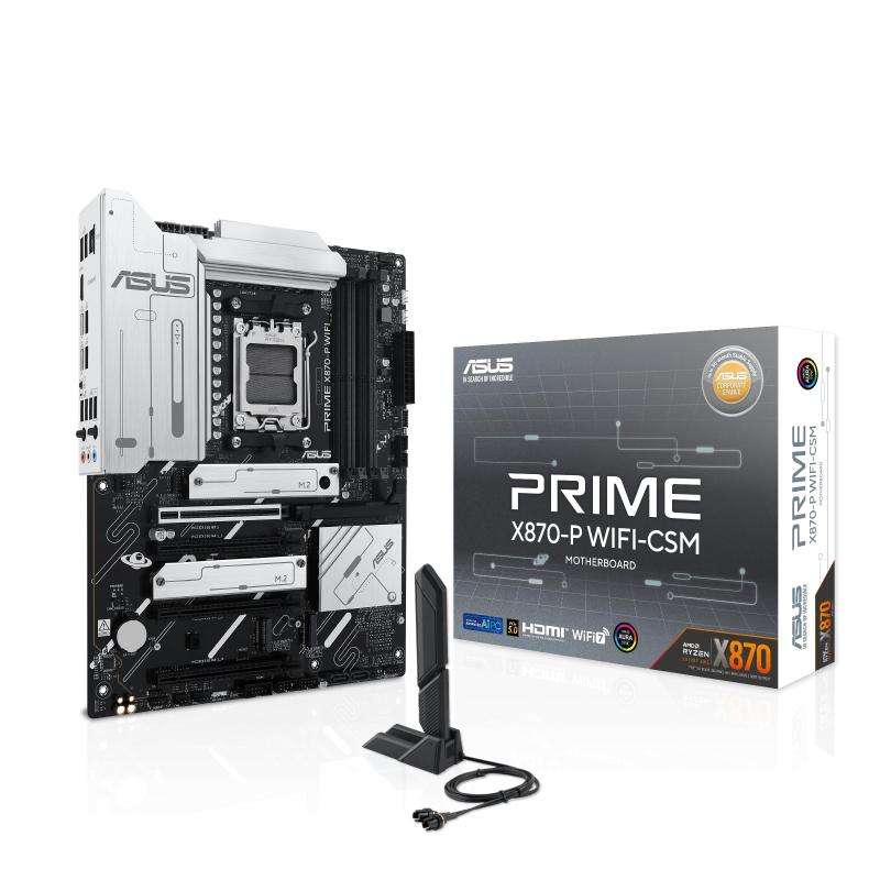 ASUS PRIME X870-P WIFI-CSM AMD Ryzen 9000 つづき物 AM5 相応う X870 心付け書き割り積み上げる ATX 母ちゃんゲーム盤/品