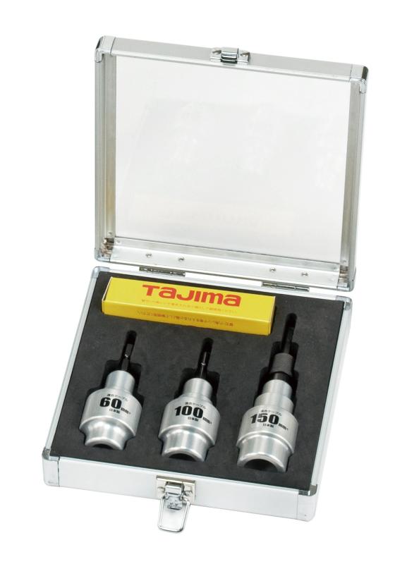 タジマ(Tajima) ビニール縁切り電話線用皮剥き ソケット型CV線ストリッパ ムキソケ くっ付ける式 60・100・150仕掛ける 600V CV線(CV単芯、CVT用) DK-MS3MSET
