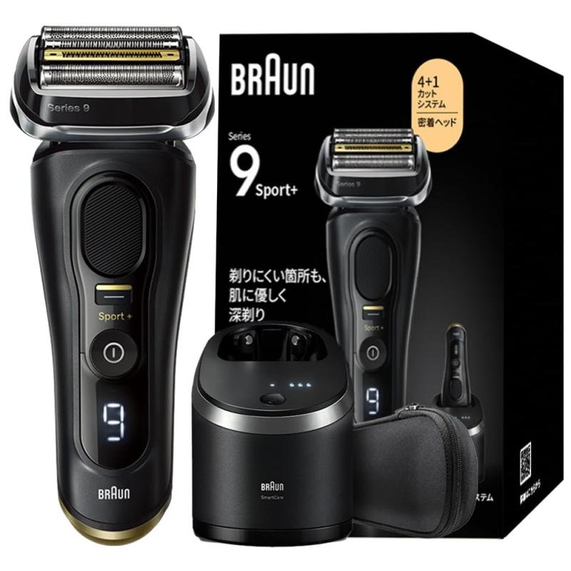 BRAUN Series 9 Sport+ メンズシェーバー9320S Braun Series 9 Sport+ Electric Shaving Razor with Clean and Charge