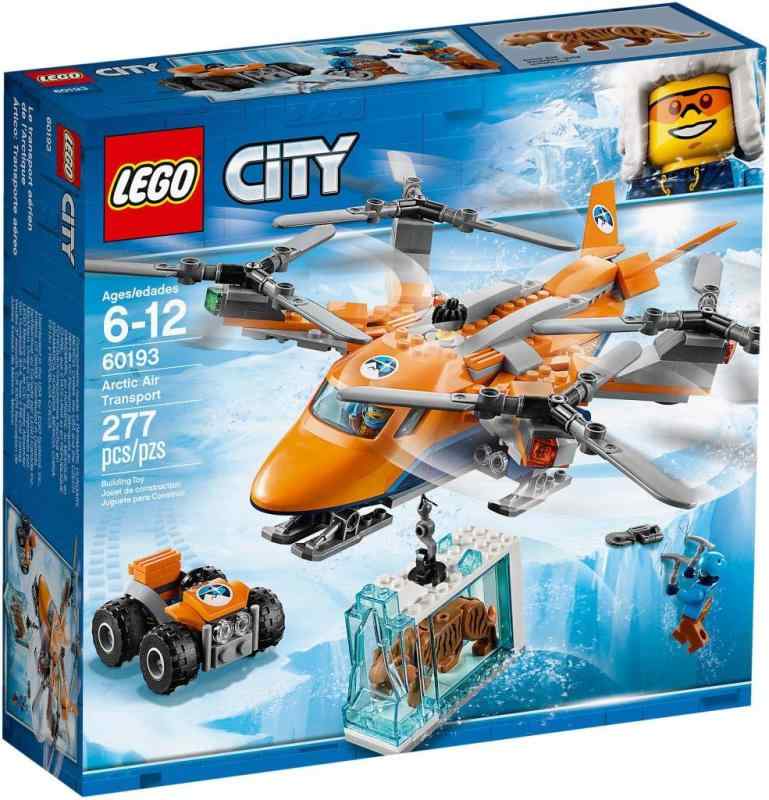レゴ(LEGO)シティ 北極地方探し回る 持ちはこびヘリコプタ 60193 立ちはだかる 手あそび