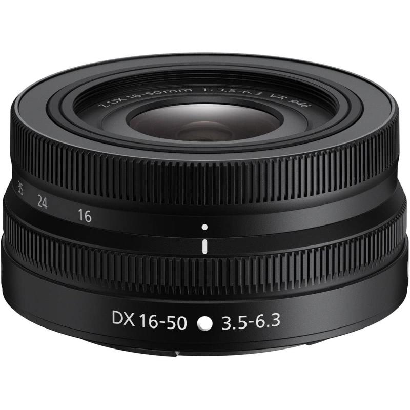 Nikon 判定基準望遠レンズ NIKKOR Z DX 16-50粍 f/3.5-6.3 VR Zマウント DX水晶体 NZDXVR16-50 黒いこと