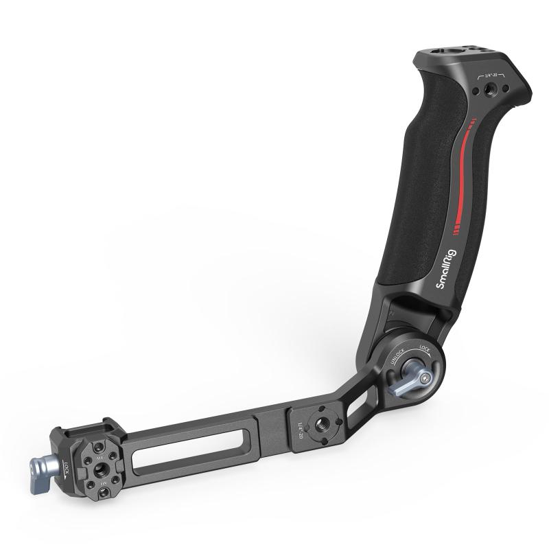 SmallRig RS 2 / RSC 2 / RS 3 / RS 3 Pro/RS 3 Mini/RS 4 / RS 4 Pro/RS 4 Mini用 ハンドグリップ 折りたたみ式 スタビライザー用 カメラアクセサリー 3028D
