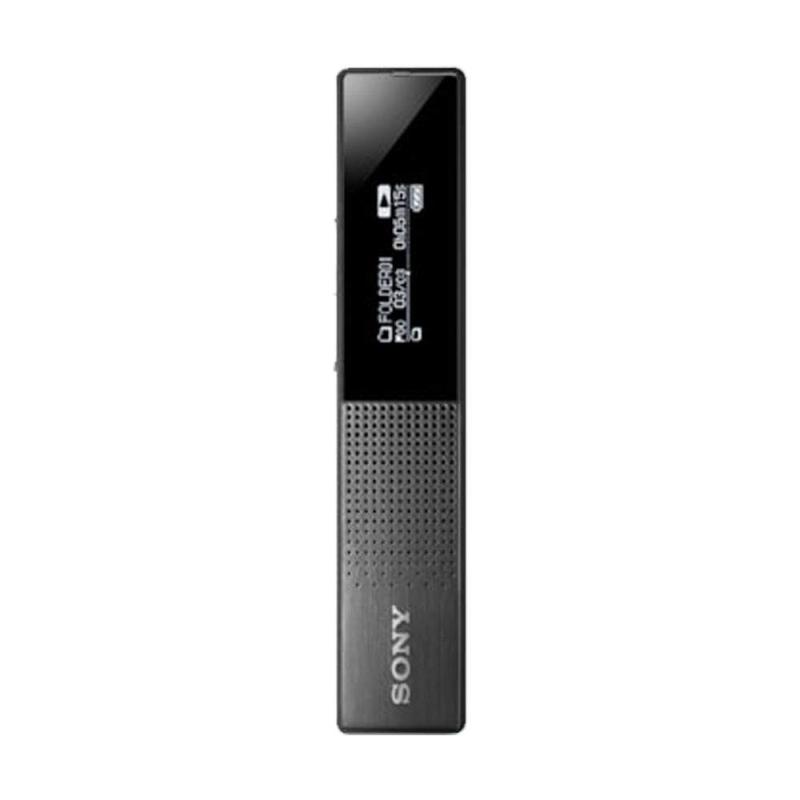 ソニー ステレオ集積回路リコーダー ICD-TX650 : 16GB 高性能デジタルマイクロホン内蔵 黒いこと ICD-TX650 B