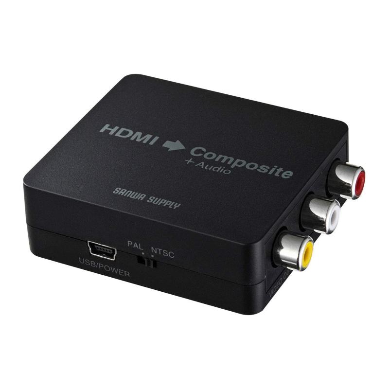 サンワサプライ HDMI交通信号コンポジット取り替えっこ変換器 VGA-CVHD3