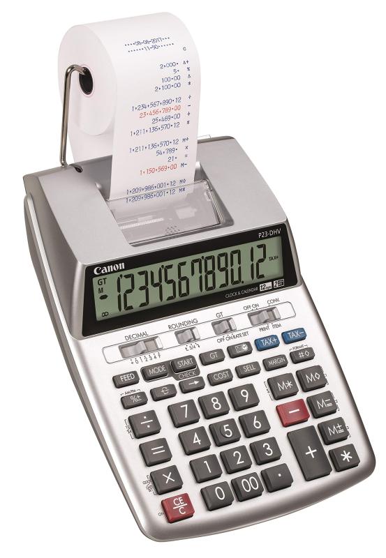Canon プリンタ電卓 P23-DHV-3 加算式タイプ|DONZ STORE
