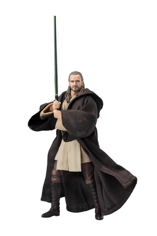 TAMASHII NATIONS S.H.フィギュアーツ クワイ\u003dガン・ジン(STAR WARS: The Phantom Menace) 約150mm PVC&ABS&布製 塗装済み可動フィギュア