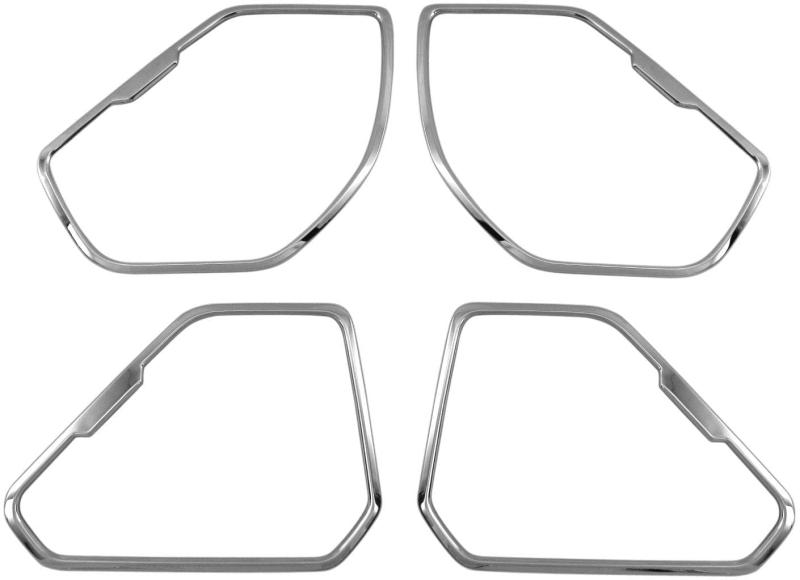 RAV4 PHV AXAP54 超鏡面ステンレスメッキドアスピーカーリング 4PC 【 SPEAKER-052 】 XAP54 AP54 AP 54 50 ラブ ラヴ ラブ4 ラヴ4 ラブフォー ラヴフォー