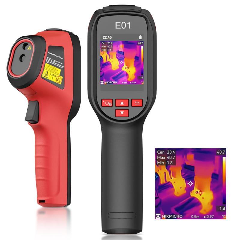HIKMICROサーモカメラ HIKMICRO Eco サーモグラフィー SuperIR 解像度 240x240 25Hz