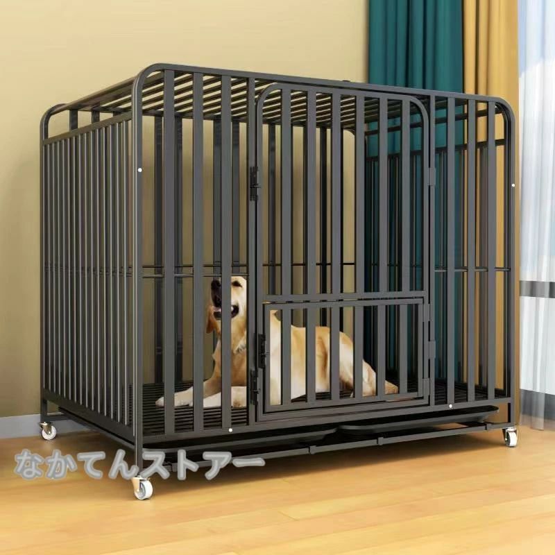 中型犬用 ペットフェンス 犬檻 キャスター付き 大型 ペット用品 ケージ ドッグケージ 犬小屋 小型 ペットサークル ペットケージ|livemart