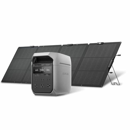 EcoFlowDELTA3Plus携帯型ワット数1024Wh実業家最速級の申し受ける速力度56分で100%申し受ける高最終生産物AC(定格1500W/サルゼ3000W)リン酸鉄リチウムイオン長生存期間10年ソーラーインプット1000W10粍秒未満のUPS