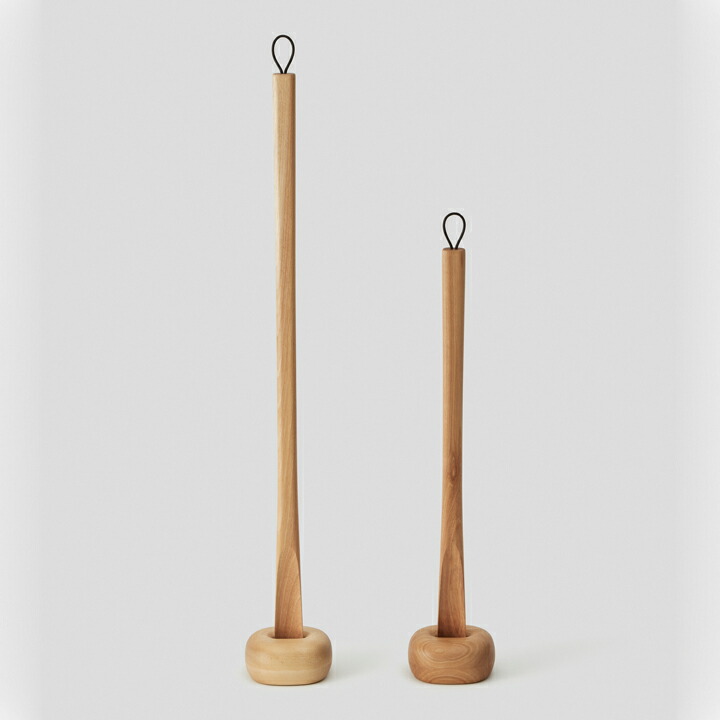ササキ芸術Comfy shoehorn コンフィシューホーン【木製靴べら 照明ランプ付き添い人 木製飛び切り 旭川 手工芸品 泊まりはたご屋】【沖縄送りとどける不可】