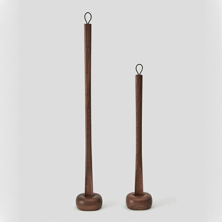 ササキ芸術Comfy shoehorn コンフィシューホーン【木製靴べら 照明ランプ付き添い人 木製飛び切り 旭川 手工芸品 泊まりはたご屋】【沖縄送りとどける不可】