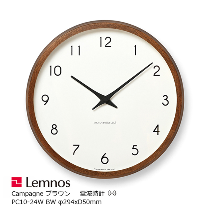 【楽天市場】LEMNOS(タカタレムノス)壁掛け時計PANECO CLOCK