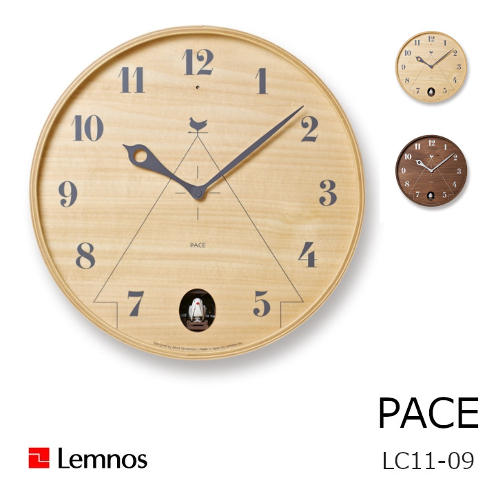 レムノス　lemnosPACE　パーチェ　LC11-09[ カッコー時計 鳩時計 北海道、沖縄、離島配送不可 ]｜住まいと暮らしのドアーズ