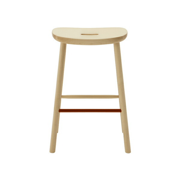 【希望価格】maruni 装飾的な刺繍 スツール MITSUKI KITCHEN STOOL -SENDAN- | 家具産地大川発の国産家具