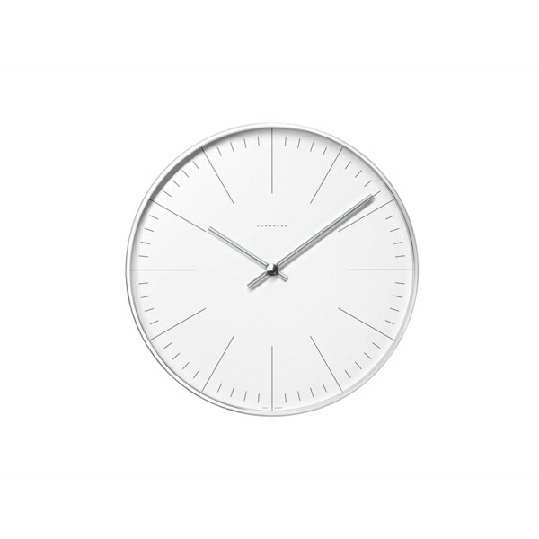 ユンハンス　JUNGHANS　掛け時計 　マックスビル　22cm　アラビア数字 Max Bill Wall Clock Number（マックス・ビルウォールクロック