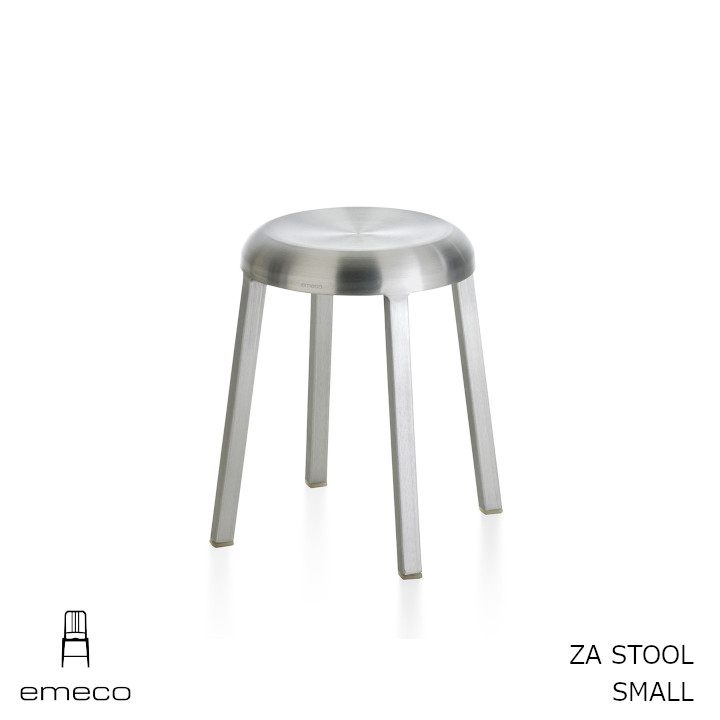 エメコ EMECOザ・スツール ZA STOOLスモール SMALL軽銀（光輝なし） EZA-18[エメコ 深澤直人 ][沖縄・北海道送りとどける不可]