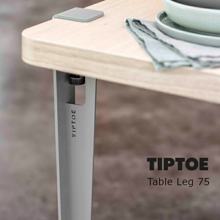 ロイヤルファニチャーコレクションTIP TOE（ティプトゥー）Table Leg 75 速見表 レッグ 75 1本大きさ：H750粍 × D60粍[ 天板は嘱するしません 沖縄・北海道送りとどける不可]