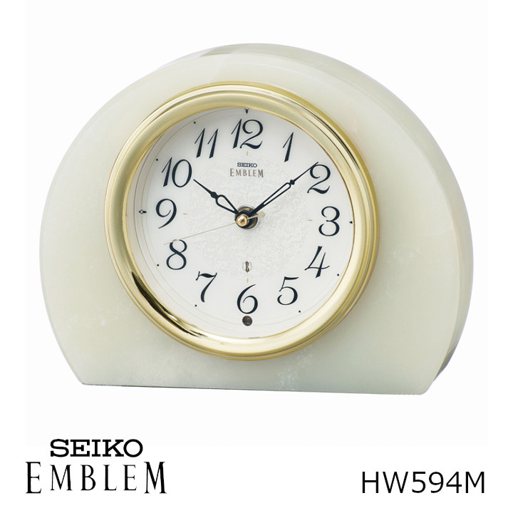 SEIKO　セイコー EMBLEM　エムブレム HW594M [電波時計　置き時計 沖縄・北海道配送不可] 24,420円