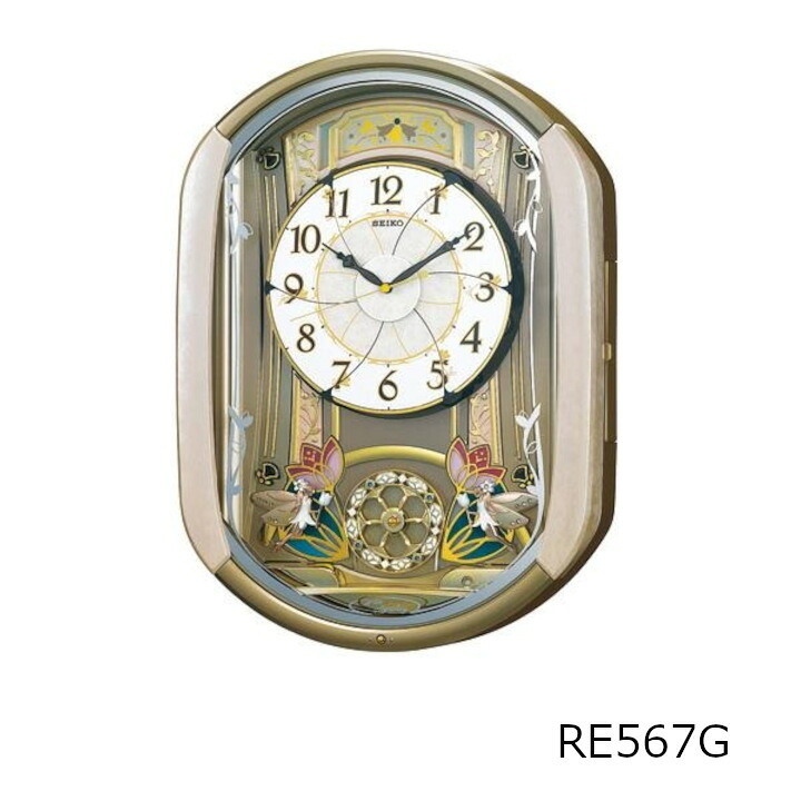 SEIKO（セイコー）音と光の活動的な動作が愛らしさの仕組み時辰儀 RE567G[沖縄・北海道送りとどける不可]