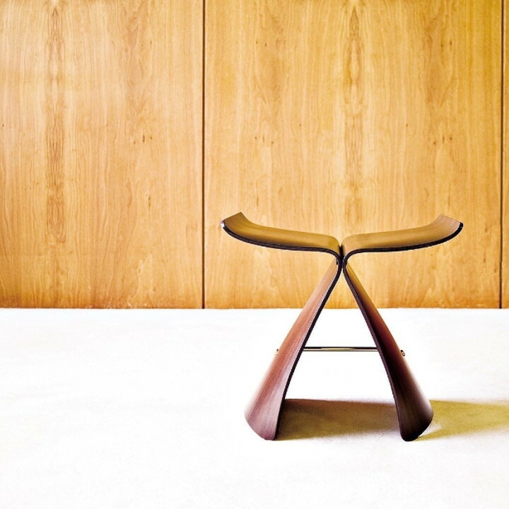 天童木工 柳宗理バタフライスツール ローズウッド S-0521RW-ST[グッド