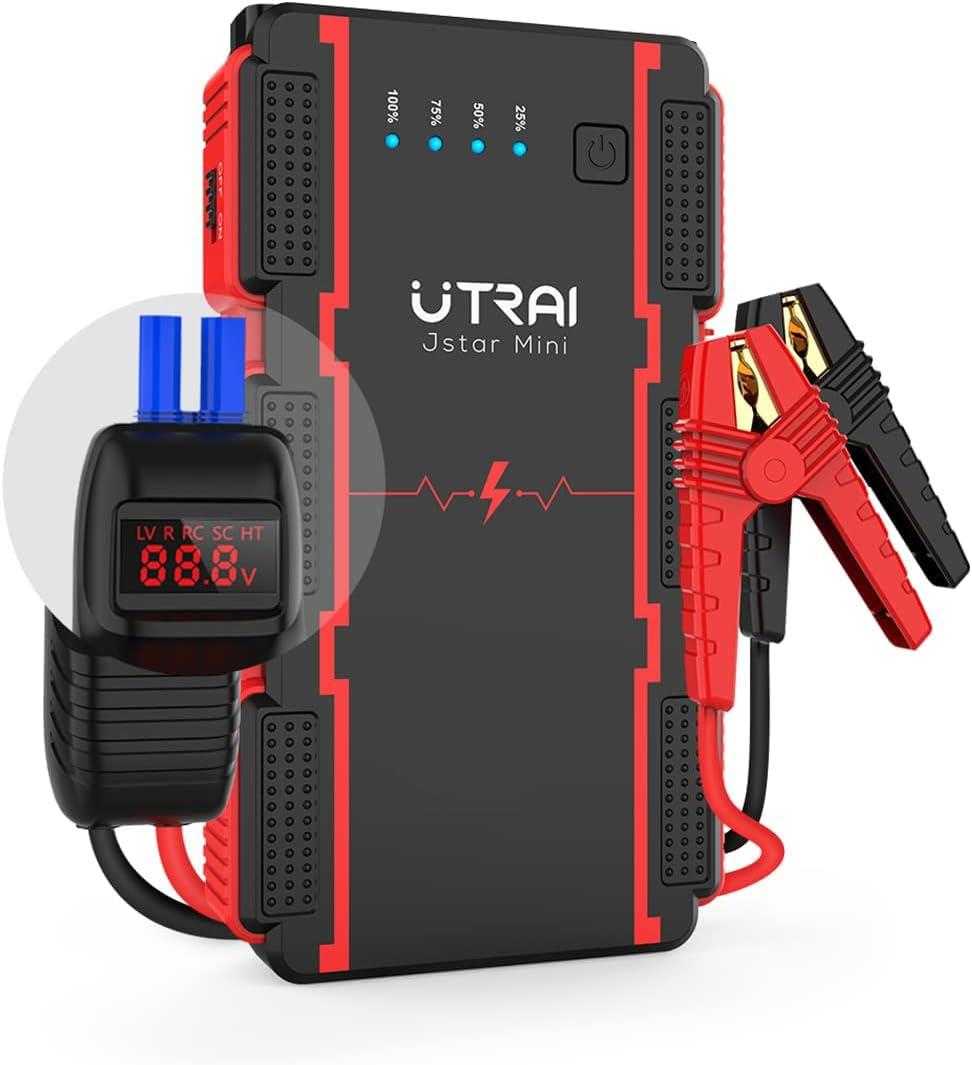 ジャンプスターター 2000A 12V車用 エンジンスターター 12800mAh Amazon | Acmount ジャンプスターター 2000A 12V車用エンジン