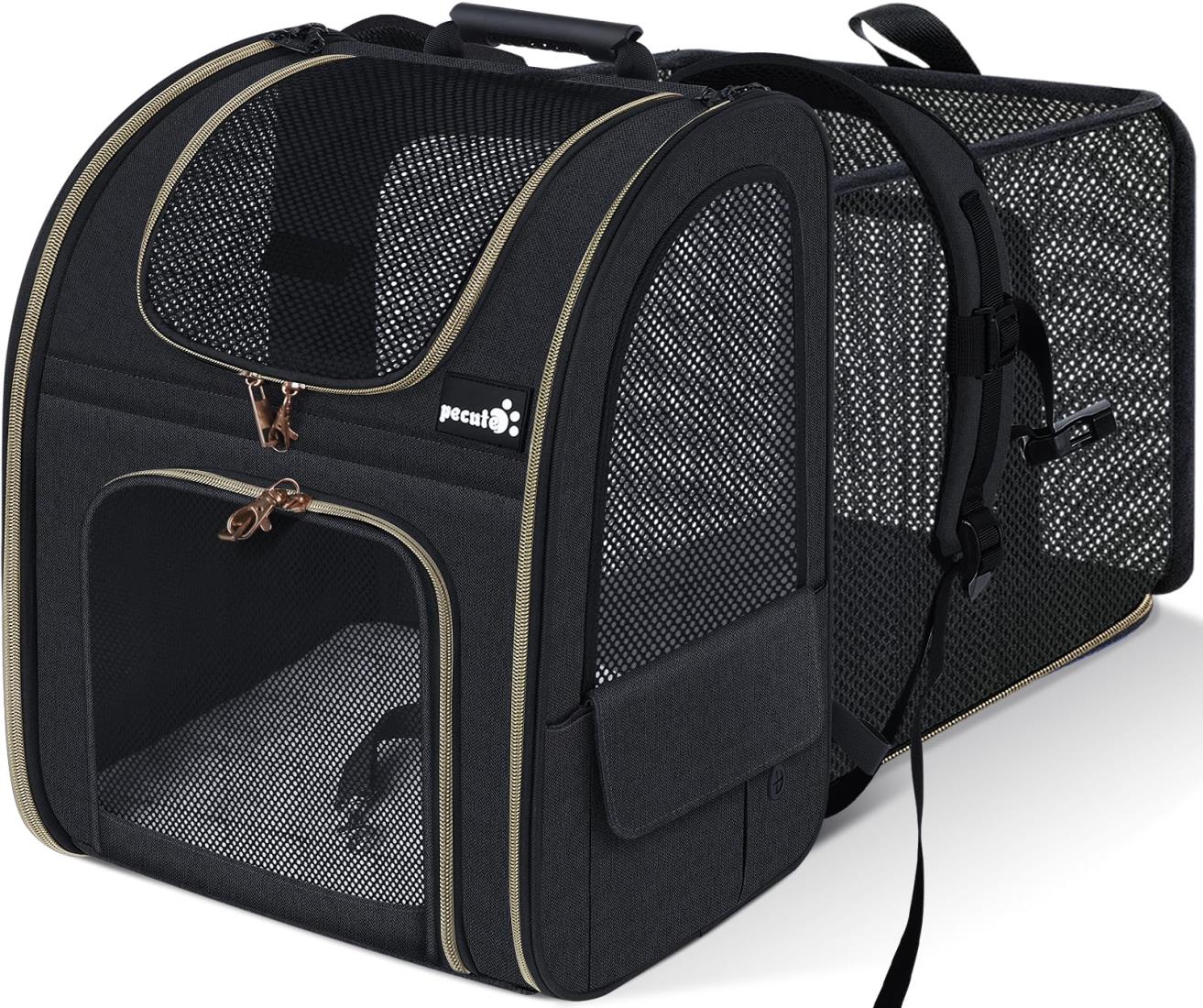 犬 猫 ペット キャリー バッグ リュック 拡張可能 ペットハウス 楽天市場】拡張可能な 犬 リュック 猫 猫キャリー バッグ ペット