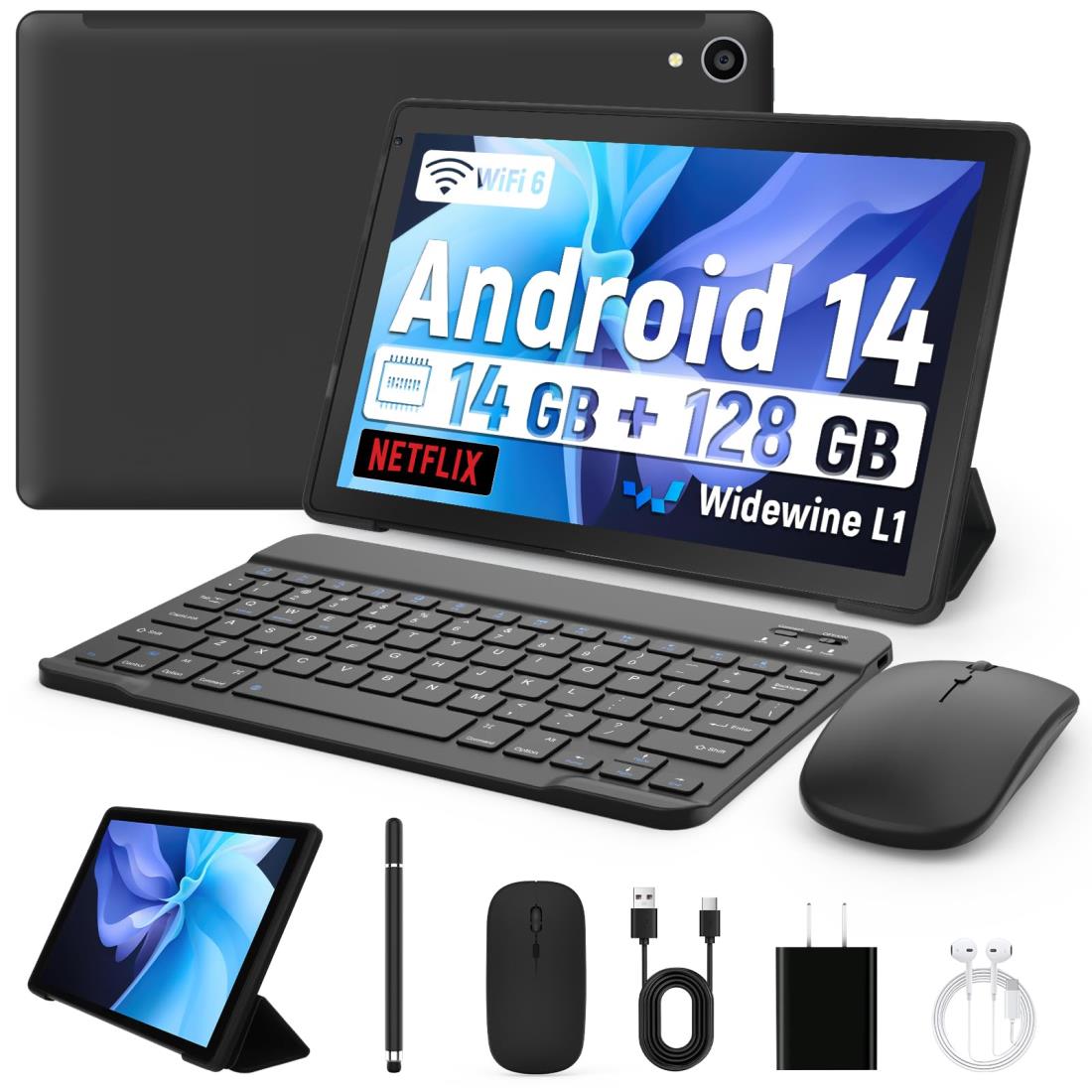 ✨1点限り✨タブレット 10インチ wi-fiモデル 14GB+128GB顔認証 Amazon.co.jp: Android タブレット 10.36インチ 2K RAM 10GB+ROM