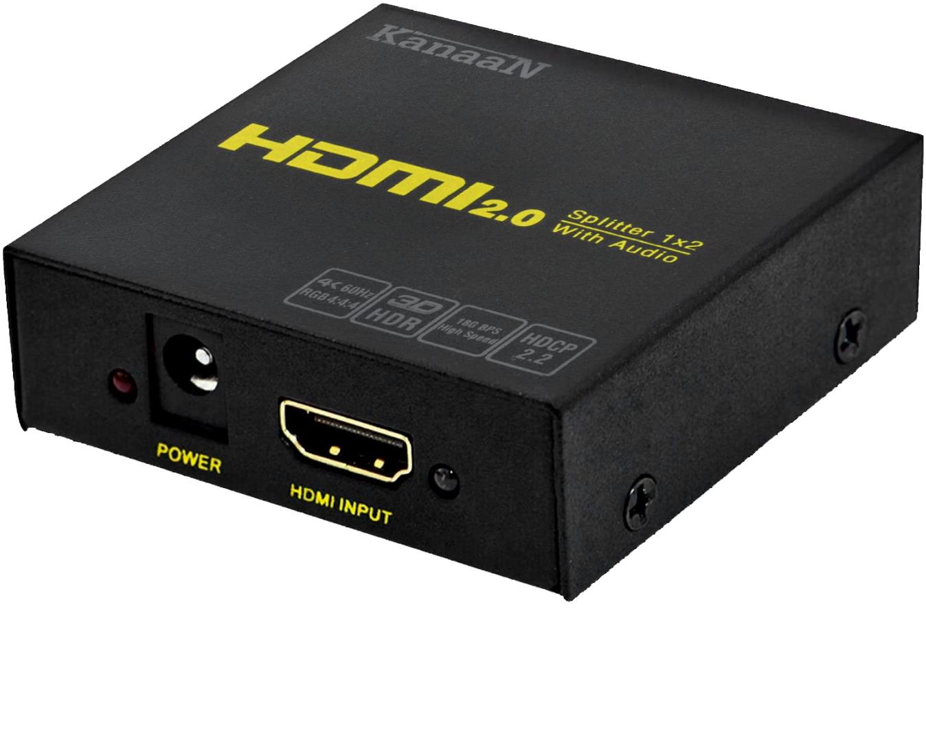 楽天市場】KanaaN HDMIスプリッター 1入力2出力 1080p hdmi切替