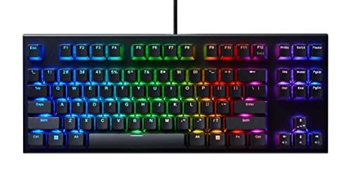 REALFORCE リアルフォース 東プレ GX1 キーボード 静音 45g TKLサイズ 静電容量無接点方式 Dual-APC 搭載 最速0.1mm作動 Windows 2色成型 英語配列 日本製 ゲーミングキーボード 87キー X1UD11【ファイナルファンタジーXIV 推奨周辺機器】画像