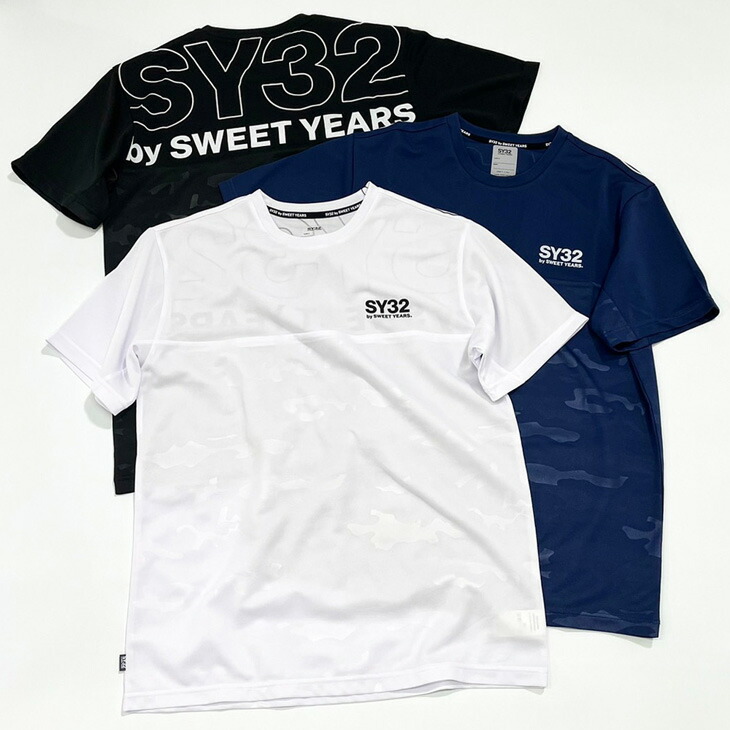 楽天市場】SY32 by SWEET YEARS エンボスカモロゴ TEE 0622 : セレクト