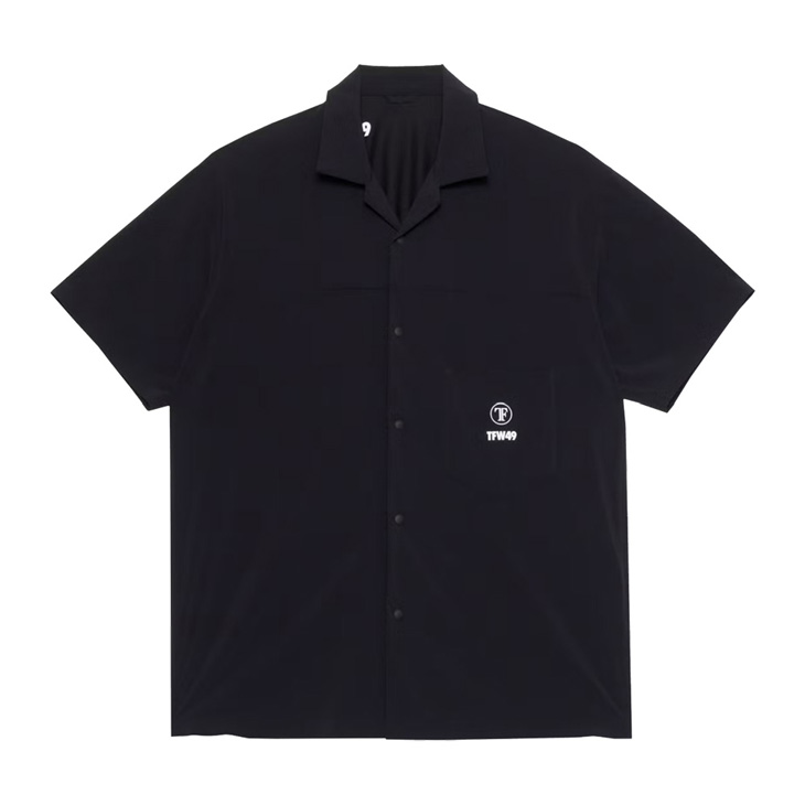TFW49 (ティーエフダブリュウ) 半袖プルオーバー COMBINATION OPEN COLLAR SHIRTS メンズ 05029