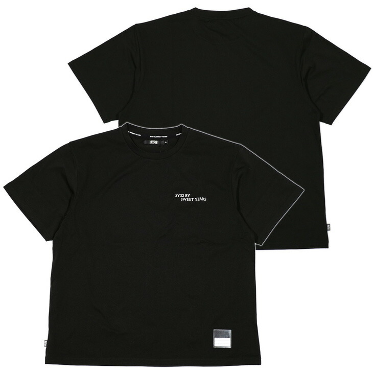 【 SY32 by SWEETYEARS】半袖Tシャツ MULTI LOGO TEE　04007