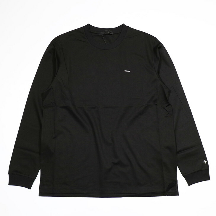 【2025年式】新品 タトラス MIBEILO ロンT モックネック 長袖 黒 楽天市場】TATRAS タトラス Tシャツ MIBEILO ミベイロ