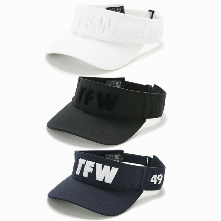 楽天市場】TFW49 サンバイザー 帽子 メンズ レディース 240415 