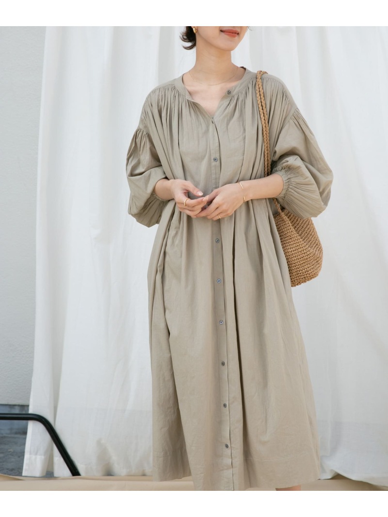 楽天市場 Sale 40 Off コットンボイルギャザーワンピース Doors アーバンリサーチドアーズ ワンピース ワンピースその他 ベージュ ホワイト ブルー ブラック Rba E 送料無料 Rakuten Fashion Urban Research Doors ドアーズ