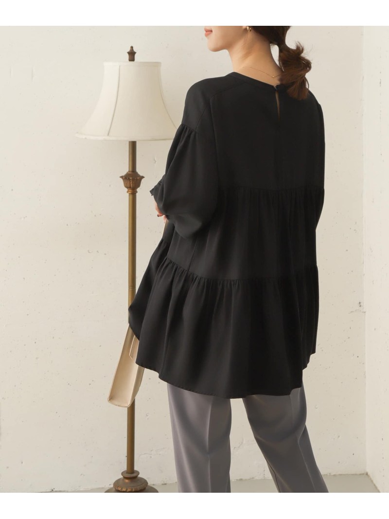 ティアードチュニックブラウス アーバンリサーチドアーズ