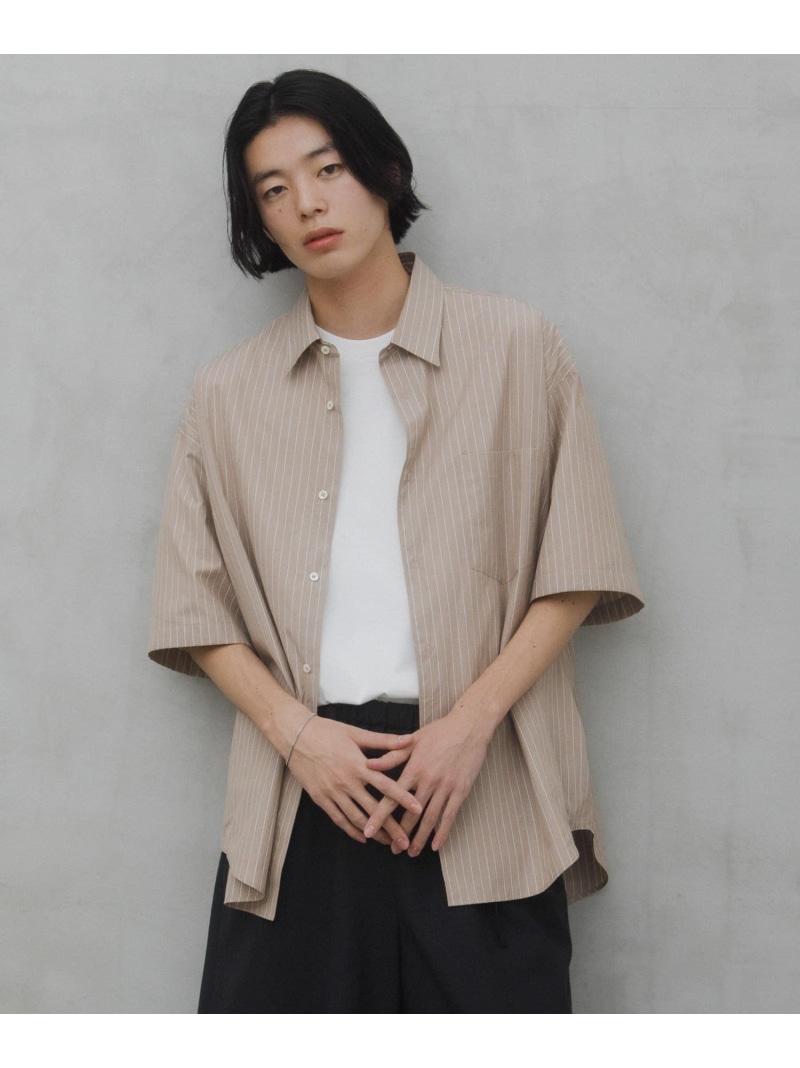 Supima Cotton Regular SHIRTS URBAN RESEARCH DOORS アーバンリサーチドアーズ トップス シャツ・ブラウス ブラウン ホワイト ブルー【送料無料】[ Fashion]｜URBAN RESEARCH DOORS／ドアーズ