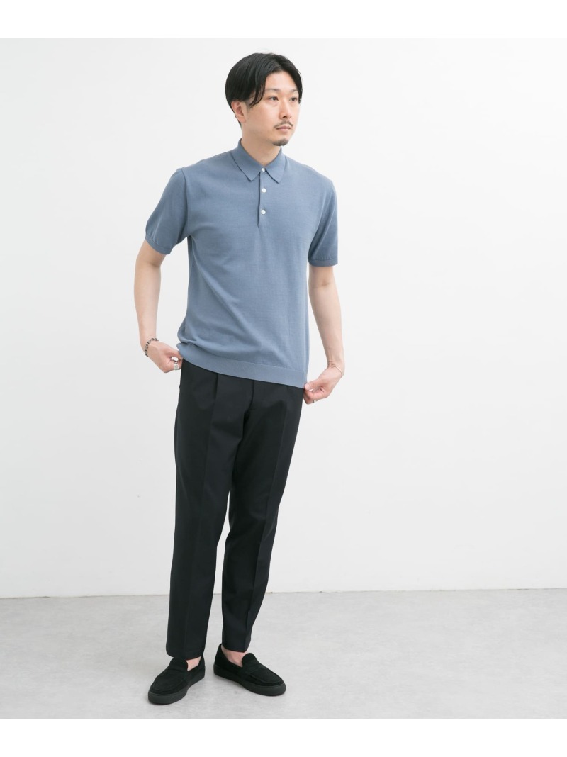 高級ブランド Life Style Tailor ニット半袖プルオーバー Doors アーバンリサーチドアーズ シャツ ブラウス シャツ ブラウスその他 ブルー グレー パープル ブラック Rakuten Fashion Urban Research Doors ドアーズ 破格値下げ Www Porsche Com Mk