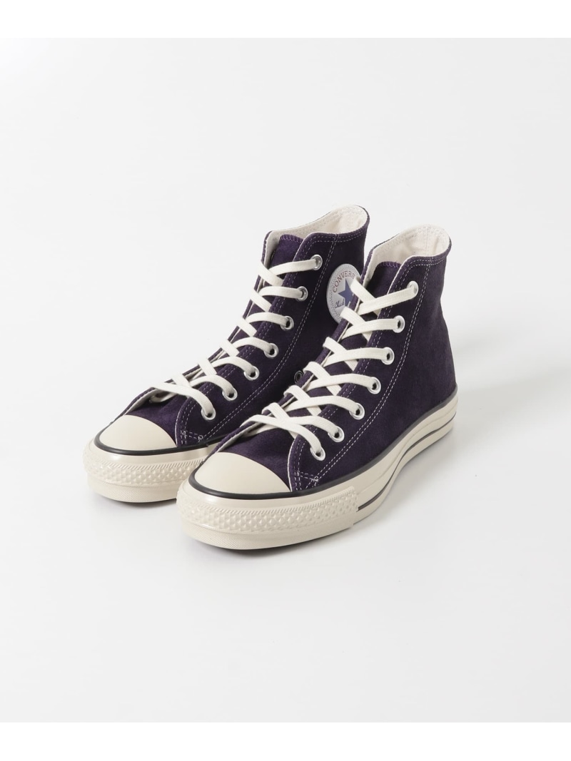Converse SUEDE ALL STAR J HI URBAN RESEARCH DOORS アーバンリサーチドアーズ シューズ・靴 スニーカー パープル【貨物輸送無料】[ Fashion]