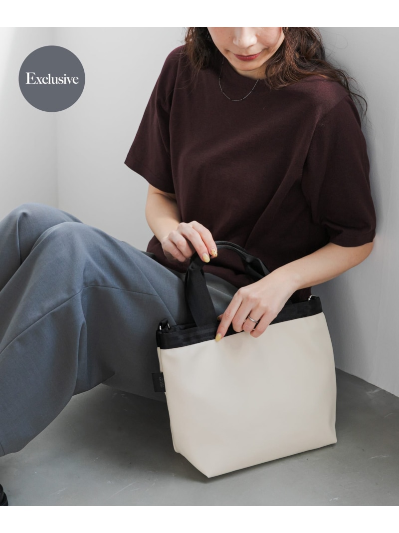 【SALE／10%OFF】『別注』DRIFTER×DOORS 2WAY BAG URBAN RESEARCH DOORS アーバンリサーチドアーズ 御徒面子 ハンドバック 黒いこと 白いこと【RBA_E】【貨物輸送無料】[ Fashion]