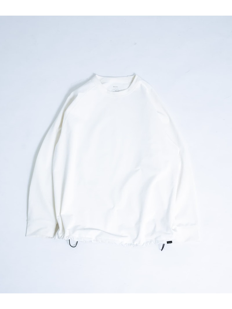 【SALE／30%OFF】DRY OUT BALLOON FIT LONG-SLEEVE T-shirts EKAL アーバンリサーチドアーズ トップス カットソー・Tシャツ ホワイト グレー ネイビー【RBA_E】【送料無料】[ Fashion]