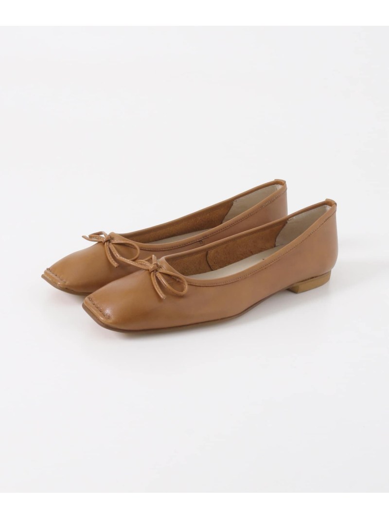 在庫あり 即納 Bontre スクエアステッチバレエシューズ Doors アーバンリサーチドアーズ シューズ バレエシューズ ブラウン ホワイト Rakuten Fashion 驚きの値段 21 Ithemi Com