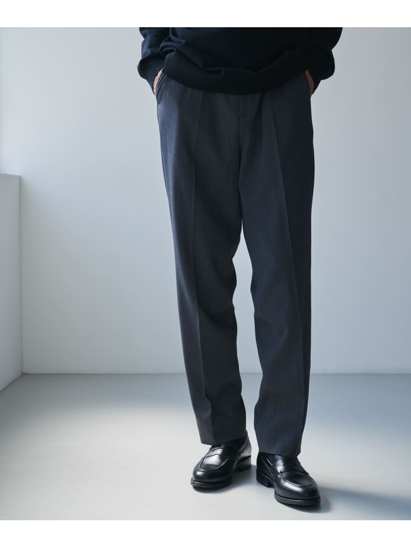 『仁村紗和さん着用』『UR TECH』完声テーパードトラウザー URBAN RESEARCH DOORS アーバンリサーチドアーズ パンツ その他のパンツ ネイビー ブラック ブラウン【送料無料】[ Fashion]